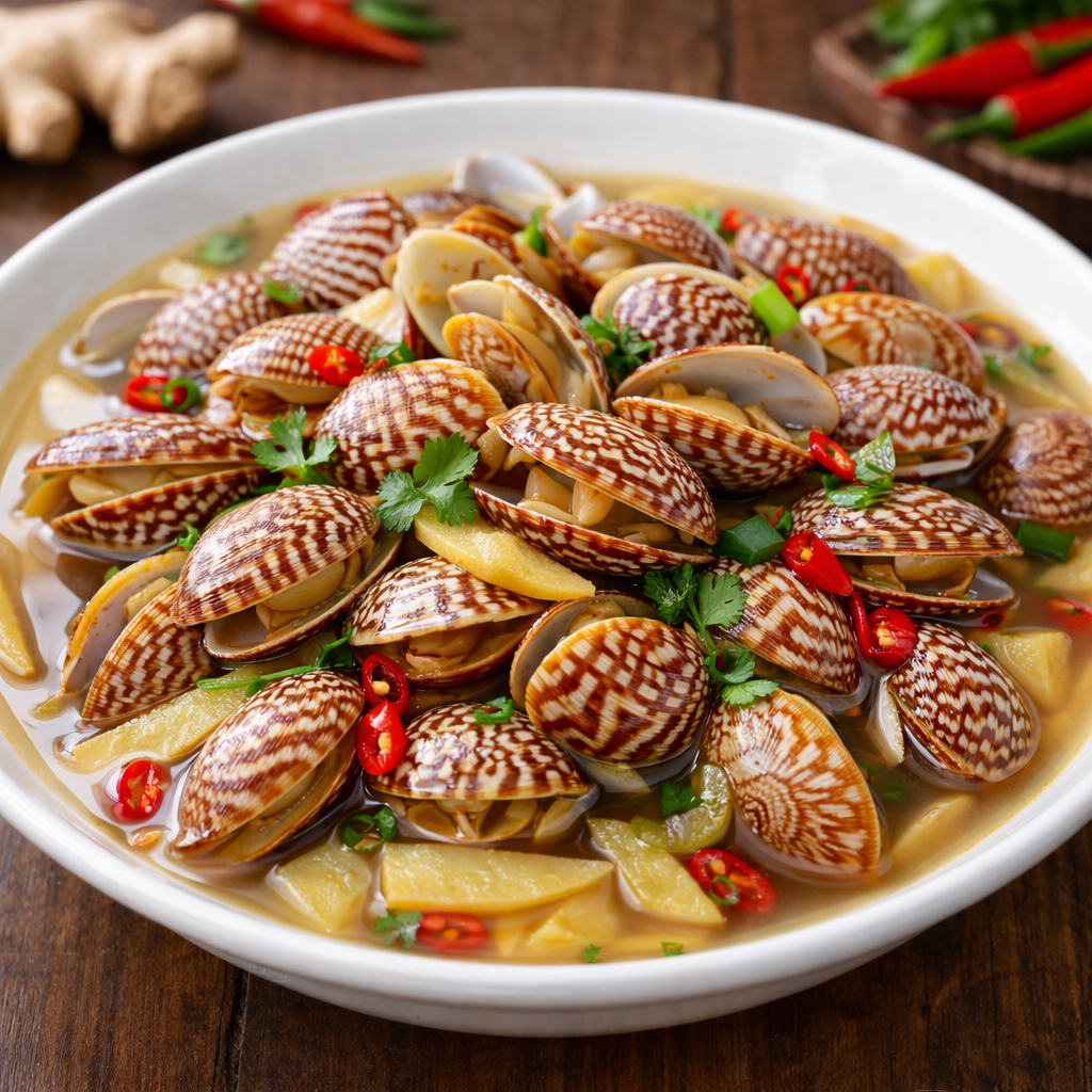 Kerang Batik Kuah Jahe / Kuah Tom Yum
